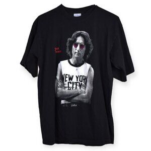 John Lennon Tee L Adult Unisex Vintage Graphic Shirt Dreamer 100% Cotton